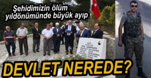 ŞEHİDİMİZ DUALARLA ANILDI