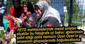 ŞEHİT ANNESİ GÖZYAŞLARINA BOĞULDU