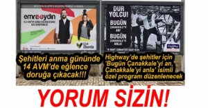 ŞEHİTLERİ ANMA GÜNÜNDE 2 FARKLI PROGRAM