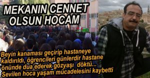 SEVİLEN ÖĞRETMEN GÖZYAŞLARIYLA UĞURLANDI