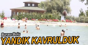 SICAKTAN BUNALAN HAVUZLARA KOŞUYOR