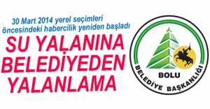 SU YALANINA BELEDİYE'DEN CEVAP GELDİ