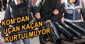 SUÇ MAKİNESİ CEPHANEYLE YAKALANDI