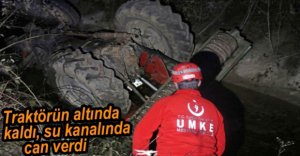 SULAMA KANALINDA CAN VERDİ