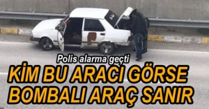 ŞÜPHELİ ARAÇ ALARMI
