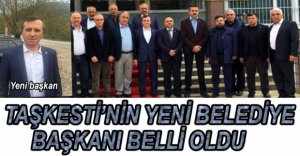 TAŞKESTİ BELEDİYE BAŞKANI BELLİ OLDU