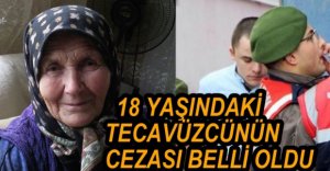 18 YAŞINDAKİ TECAVÜZCÜ ŞAHSIN  CEZASI BELLİ OLDU