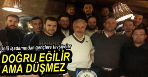 TECRÜBELİ İŞADAMI DENEYİMLERİNİ GENÇLERE AKTARDI