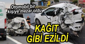 TEM OTOYOLU'NDA FECİ KAZA...