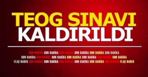 TEOG SINAVIYLA İLGİLİ FLAŞ AÇIKLAMA