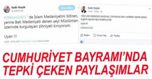 TEPKİ ÇEKEN PAYLAŞIMLAR