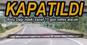 ULAŞIM SABAH SAATLERİNDE KAPATILDI