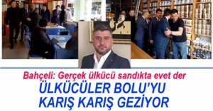 ÜLKÜCÜLER BOLU'YU KARIŞ KARIŞ GEZİYOR