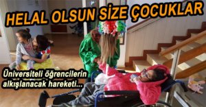 ÜNİVERSİTELİLERDEN ÖZEL ZİYARET