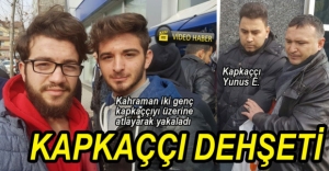 VİDEO HABER - KAPKAÇÇIYI VATANDAŞ YAKALADI