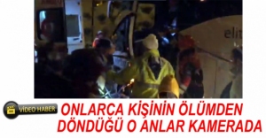 VİDEO HABER - KAZA SONRASINDA KORKU DOLU ANLAR