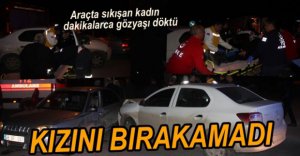 YARALANAN KIZINI BIRAKAMADI