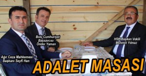 YARGININ ÖNEMLİ İSİMLERİ GEREDE'DE BULUŞTU