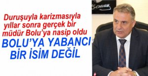 YENİ EMNİYET MÜDÜRÜ BOLU'YA YABANCI DEĞİL