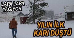 YILIN İLK KARI YAĞDI
