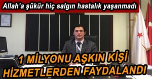 1 MİLYONDAN FAZLA KİŞİ FAYDALANDI