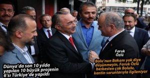 "10 YILDA 10 BÜYÜK PROJENİN 6'SI TÜRKİYE'DE YAPILDI"