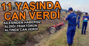 11 YAŞINDAKİ ÇOCUĞUN KAHREDEN ÖLÜMÜ