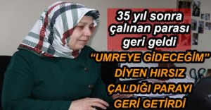 13 YAŞINDA ÇALINAN PARASI GERİ GELDİ
