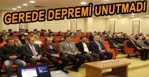 1944 GEREDE DEPREMİ ANILDI