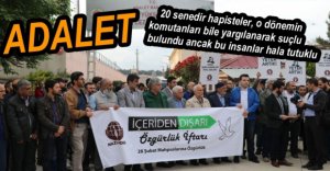 "28 ŞUBAT TUTUKLARI SERBEST BIRAKILSIN"