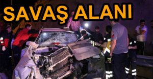 4 ARAÇ BİRBİRİNE GİRDİ