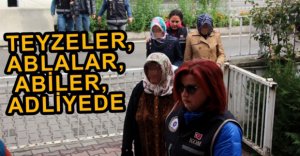 6 FETÖ ŞÜPHELİSİ ADLİYEYE SEVK EDİLDİ