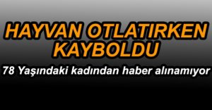 78 YAŞINDAKİ KADIN KAYBOLDU