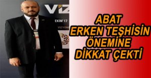 ABAT DÜNYA KANSER GÜNÜ İÇİN KONUŞTU