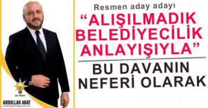ABAT RESMİ BAŞVURUSUNU YAPTI
