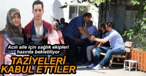 ACI AİLE TAZİYELERİ KABUL ETTİ