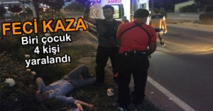 AĞAÇLARA ÇARPTILAR