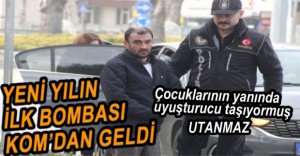 AİLE SÜSÜ VERDİKLERİ ARABADA 45 KİLO ESRARLA YAKALANDILAR