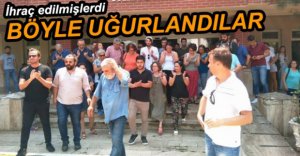 AKADEMİSYENLERİ ALKIŞLARLA UĞURLADILAR