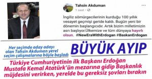 AKDUMAN'DAN TEPKİ ÇEKEN PAYLAŞIM