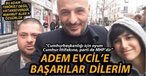 ALAN SEVENLERİNE MESAJ GÖNDERDİ