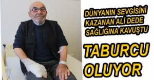 ALİ AMCA SAĞLIĞINA KAVUŞTU...