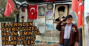 ALKIŞLANACAK ATATÜRK SEVGİSİ