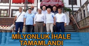 ALTYAPI İHALESİ TAMAMLANDI