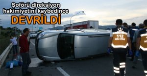 ANADOLU OTOYOLU'NDA FECİ KAZA