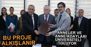 ANNELER ÜNİVERSİTEDE PROJESİ HAYATA GEÇİYOR