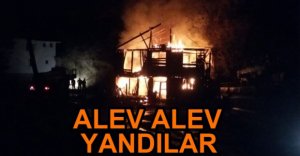 AYNI KÖYDE İKİ YANGIN