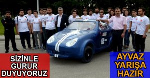 AYVAZ PİSTE İNİYOR