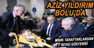 AZİZ YILDIRIM'A SEVGİ GÖSTERİSİ