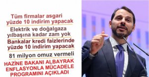 BAKAN ALBAYRAK'TAN FLAŞ AÇIKLAMALAR